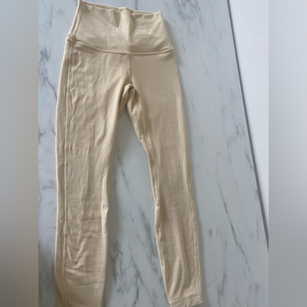 Women’s Tan Lululemon Align Leggings